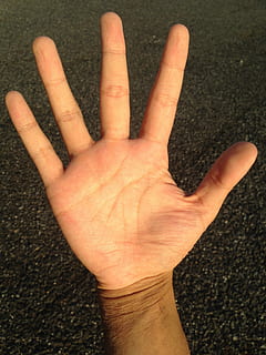 palm, hand, finger, bleaching, palm reading, young, japanese HD wallpaper