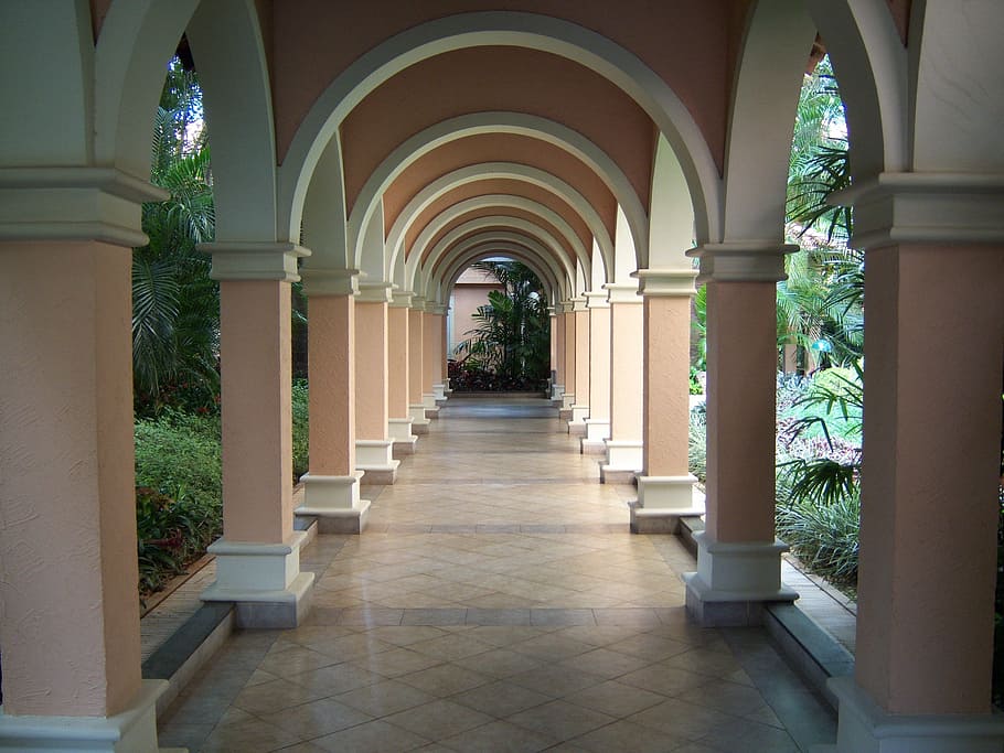 Arcos, Architecture, Royal Palms, Palms Hotel, royal palms hotel