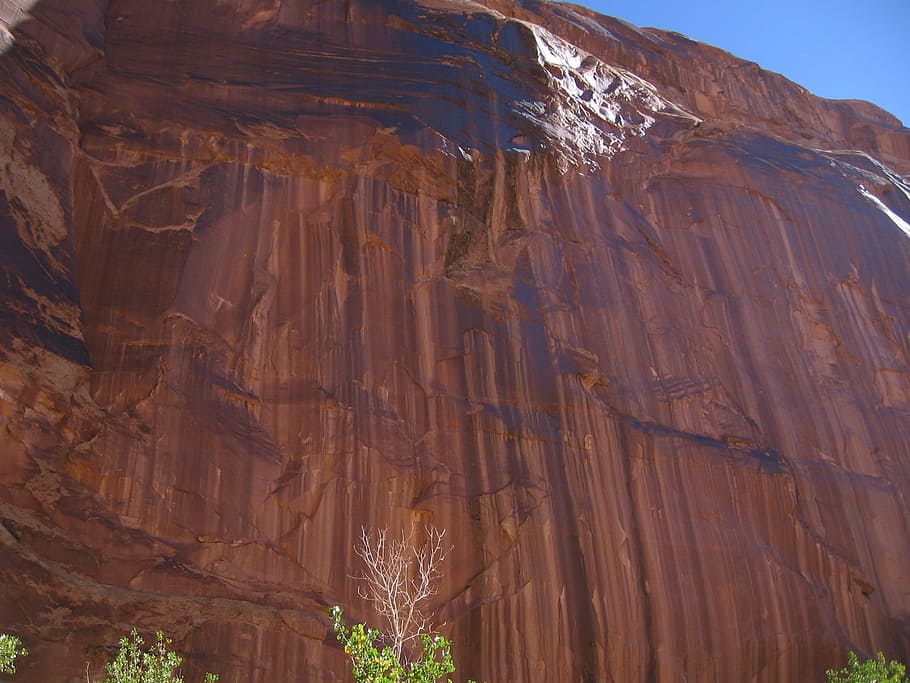 utah, mountain, mountain-face, cliff, gorge, ravine, shiny HD wallpaper