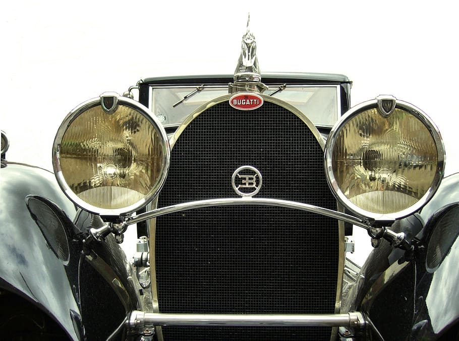 auto, oldtimer, classic, nostalgic, spotlight, transportation HD wallpaper