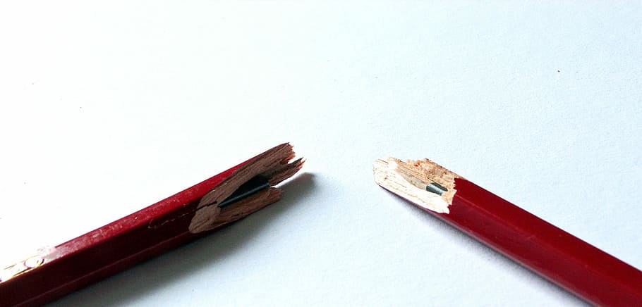 broken pencil, Fracture, Cracks, Damage, pressure, voltage HD wallpaper