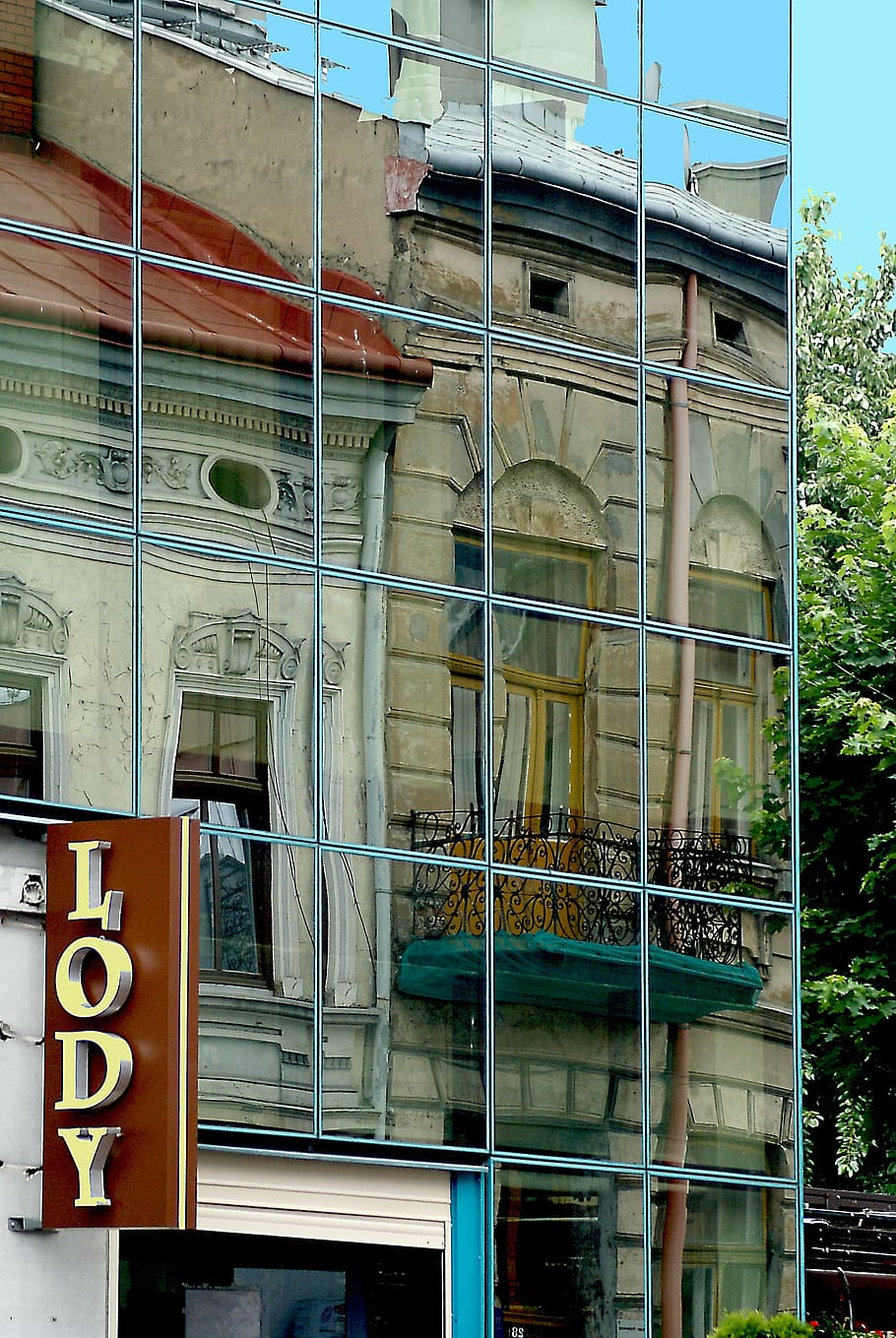 glass, glass panes, glass building, façades, modern, architecture, HD wallpaper