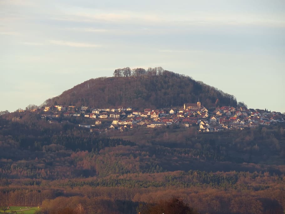 Hohenstaufen, Mountain, Witness, witness mountain, swabian alb, HD wallpaper