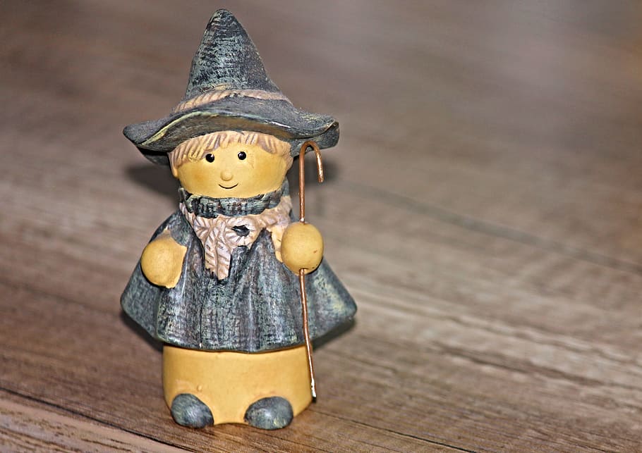 figure, decoration, shepherd, ceramic, schäfer, shepherd's staff HD wallpaper