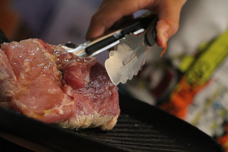 solomo, meat, cook, hand, human hand, food, food and drink HD wallpaper