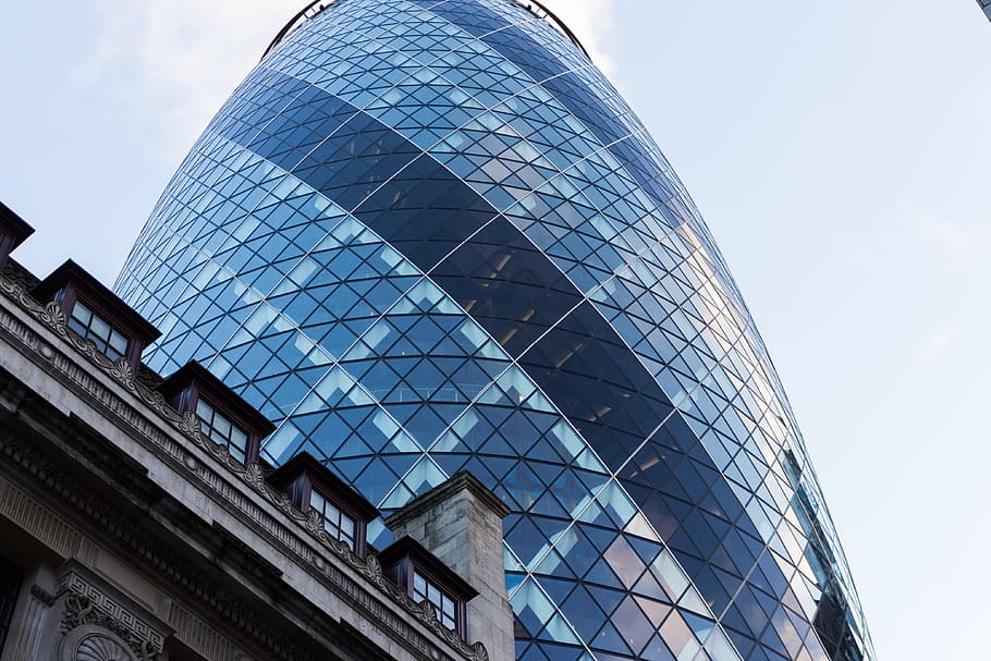sky, building, architecture, tall, architectural design, exterior HD wallpaper