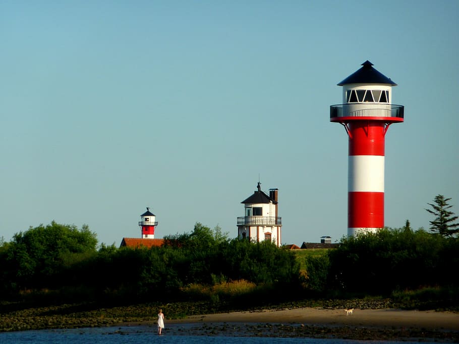 beacon, seafaring, lighthouse, warning signal, lighthouses HD wallpaper