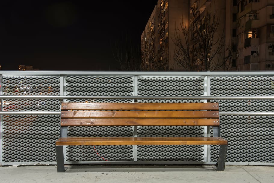 bench, urban, city, park, street, outdoor, sitting, people HD wallpaper