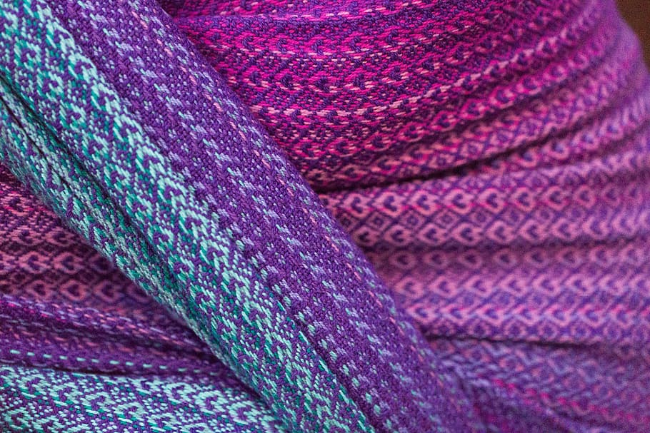 close up photo of textile, sling, love, bear, children, trust HD wallpaper