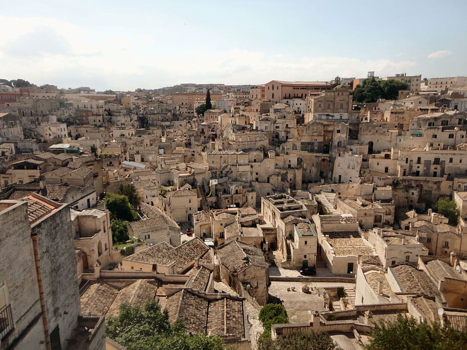 matera, italy, sassi, unesco, basilicata, landscape, architecture HD wallpaper