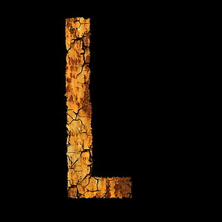 brown and black L letter, stainless, font, module, yellow, no people HD wallpaper