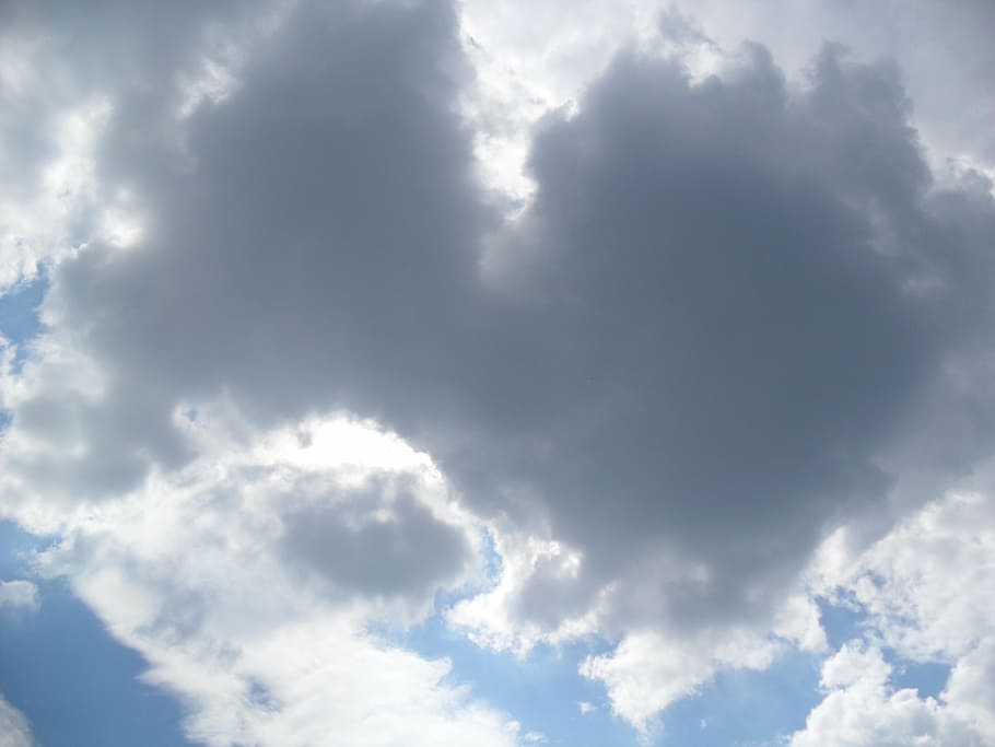 clouds, sky, blue, clouds form, white, cumulus clouds, cloud - sky HD wallpaper