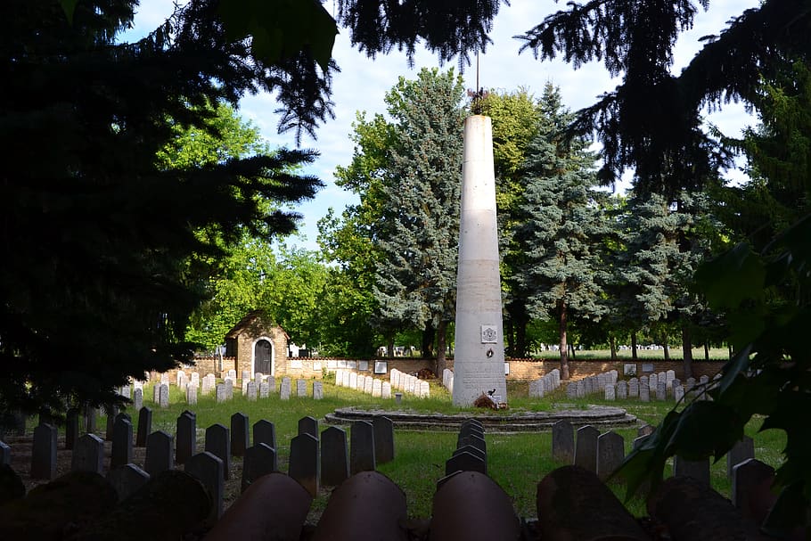 baranya-harkány, cemetery, bulgarian, military, grave, monument