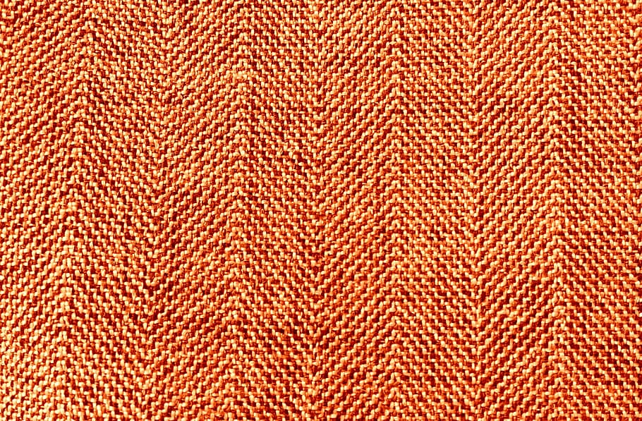 brown textile, fabric, texture, structure, orange, tweed, wool, HD wallpaper