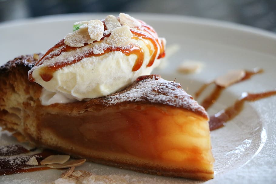 Cake, Suites, Apple, sweet food, food and drink, dessert, baked HD wallpaper