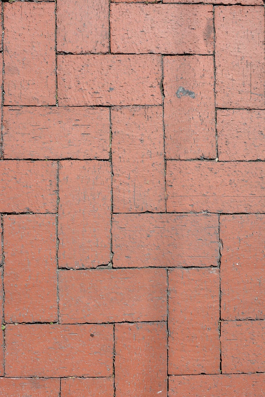 brick, red, pattern, block, surface, masonry, backgrounds, full frame HD wallpaper