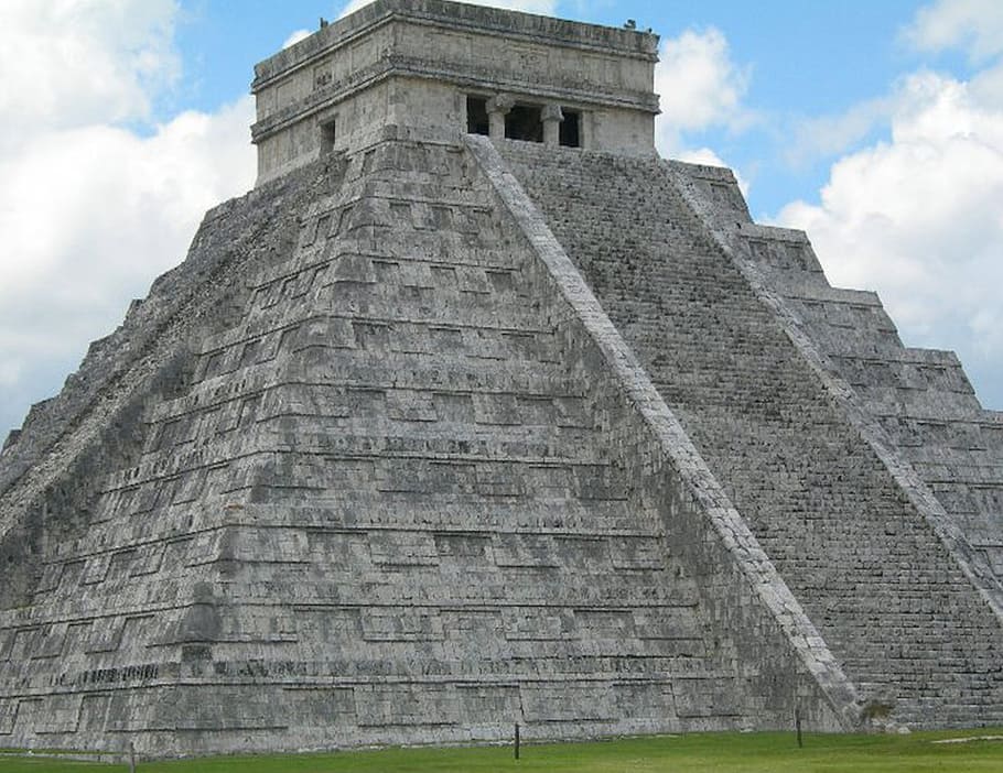 mexico, pyramid, art, monument, architecture, the past, history HD wallpaper
