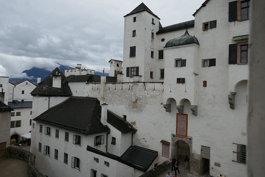 castle, tower, old, monument, architecture, old town, history HD wallpaper