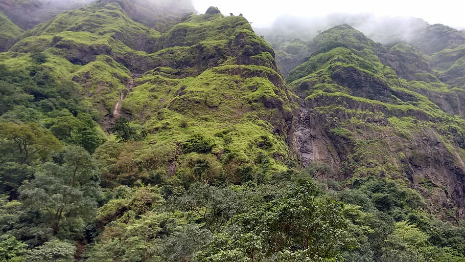 Mountain, Konkan, Marleshwar, nature, no people, landscape HD wallpaper