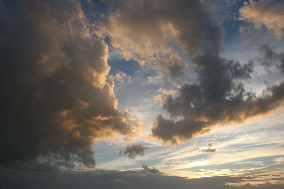 Heaven, Sunset, Cloud, Clouds, sky, cloud - sky, nature, beauty in nature HD wallpaper