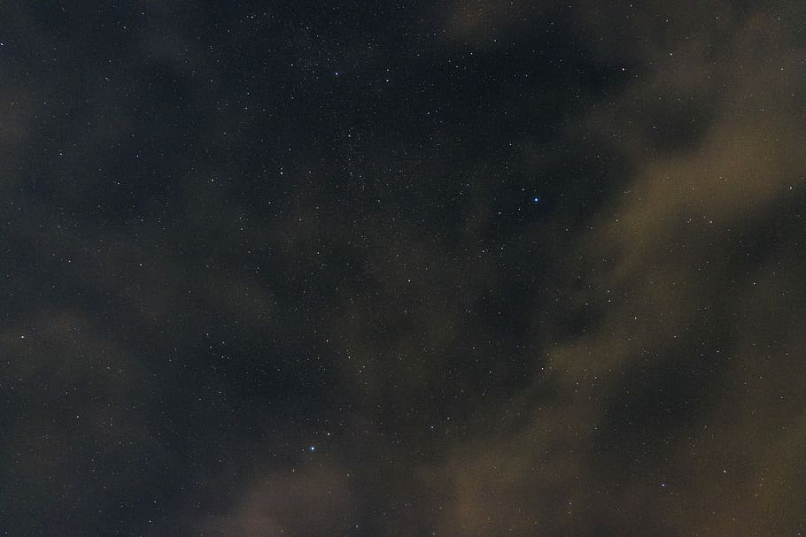 cluster of stars, night sky, the night sky, space, astronomy HD wallpaper