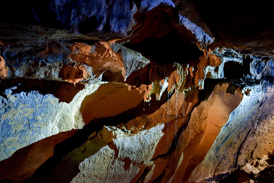 cave, limestone, drops, stalactites, no people, rock, beauty in nature HD wallpaper