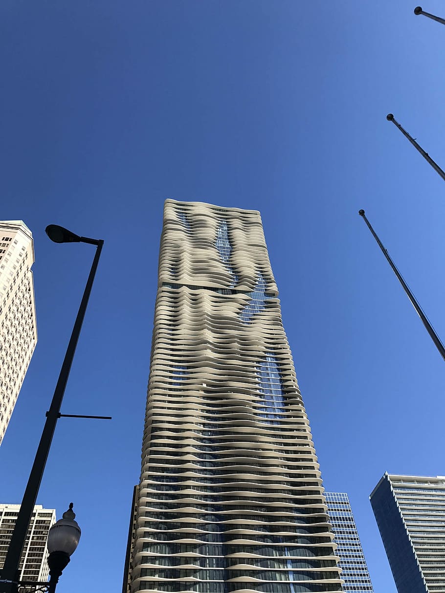 Office Space, Space, Architecture, City, Tower, perspective HD wallpaper