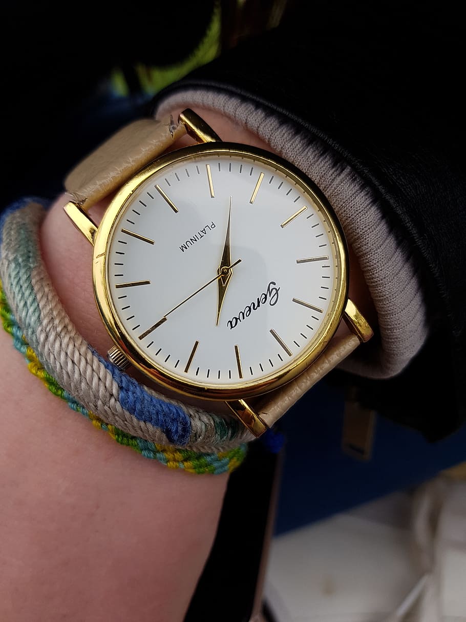 clock, jewelry, time, watch, vintage, picture, image, white HD wallpaper