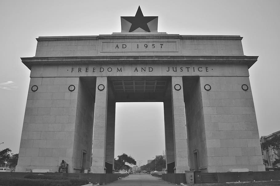 independence square, accra, ghana, africa, monument, black