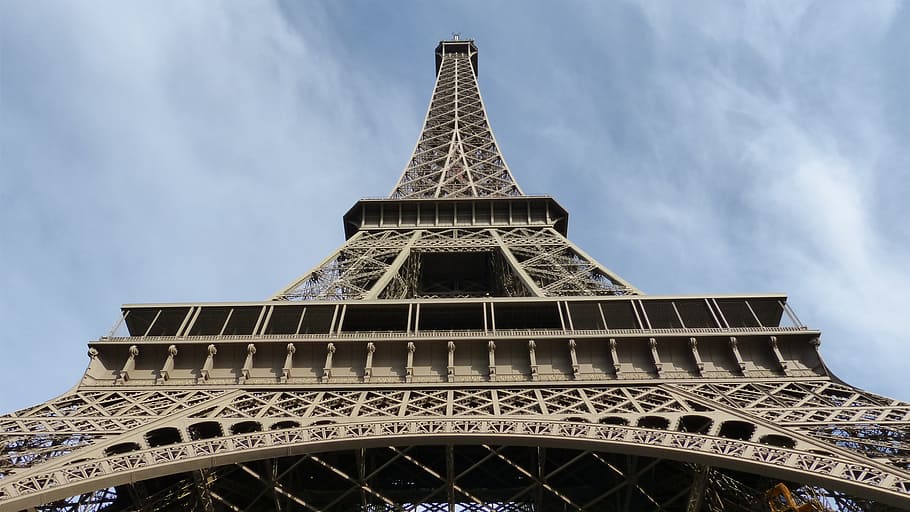 Eiffel Tower during daytime, paris, steel structure, architecture HD wallpaper