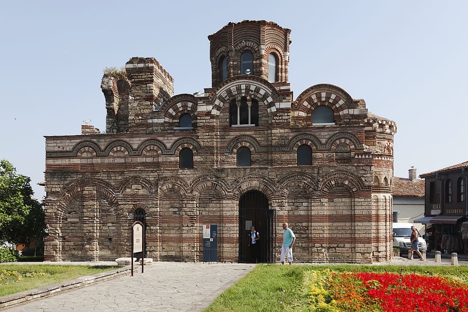 bulgaria, nessebar, christ pantokrator church, shenswürdigkeit, HD wallpaper