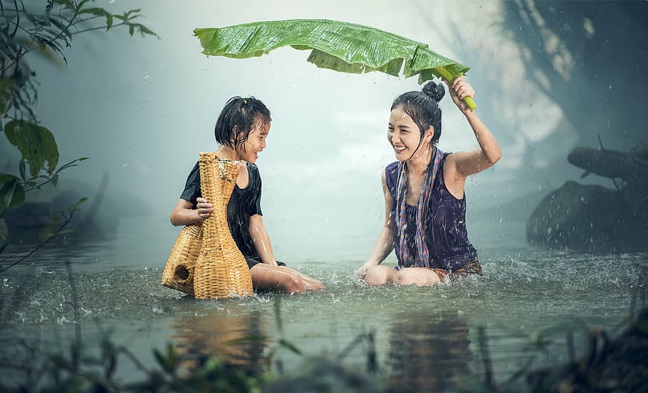 Myanmar Girl Shower