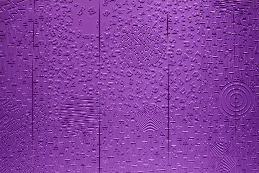 letters, numbers, structure, violet, mathematics, dos, panel HD wallpaper