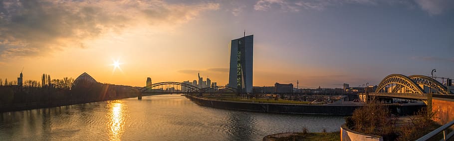 architecture, building, infrastructure, sky, clouds, bridge HD wallpaper