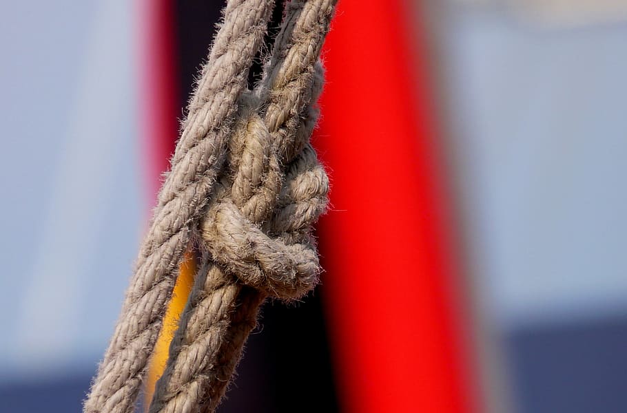 maritime, dew, rope, leash, cordage, ship traffic jams, close up, HD wallpaper