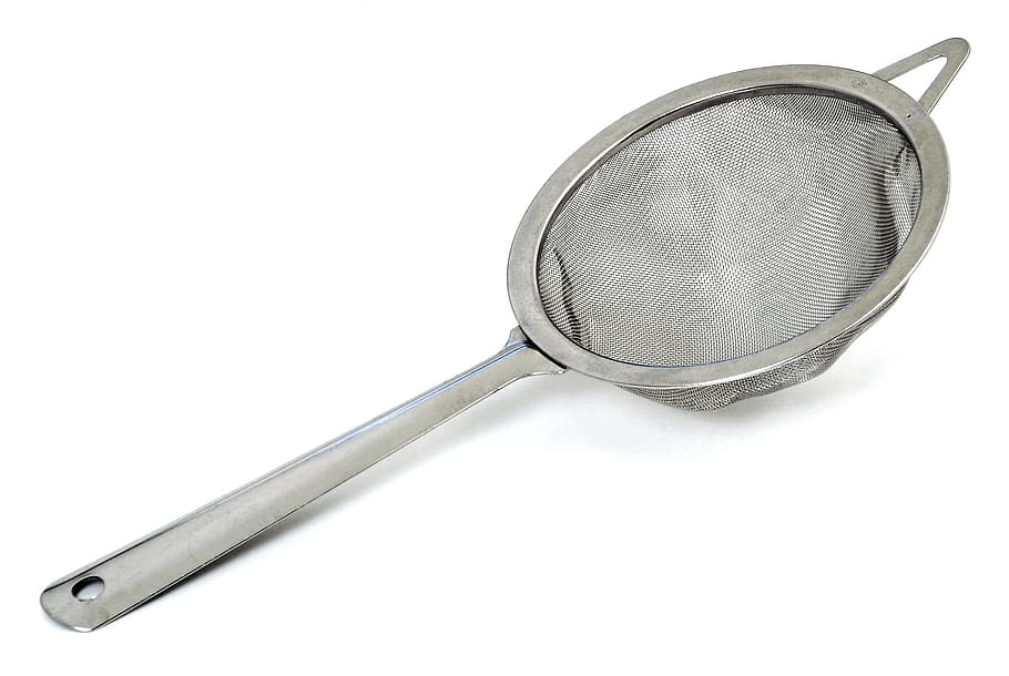 round strainer illustration, Sieve, Filter, Mesh, Kitchen, metal HD wallpaper