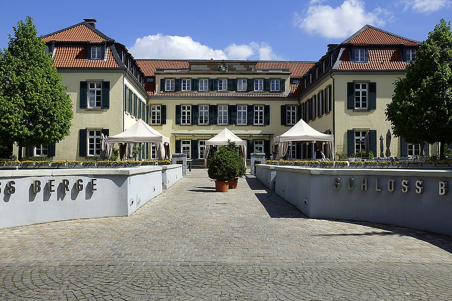 castle, schlosshof, architecture, built structure, building exterior HD wallpaper