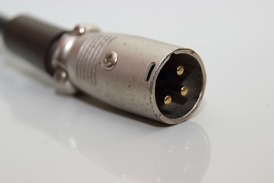 music, microphone cable, plug, close up, macro, sound, audio HD wallpaper
