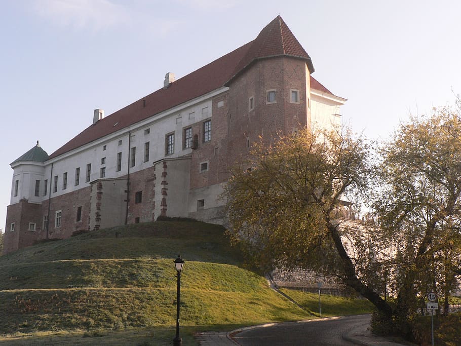 sandomierz, castle, poland, architecture, building exterior HD wallpaper