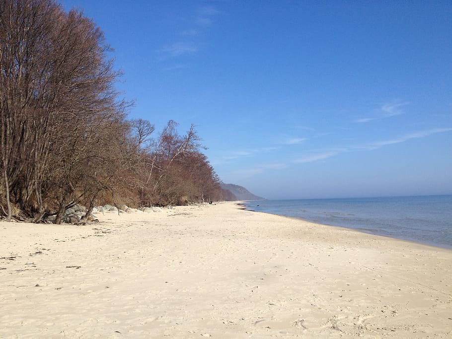 kivik, hanö bay, beach, sky, beauty in nature, tranquility HD wallpaper