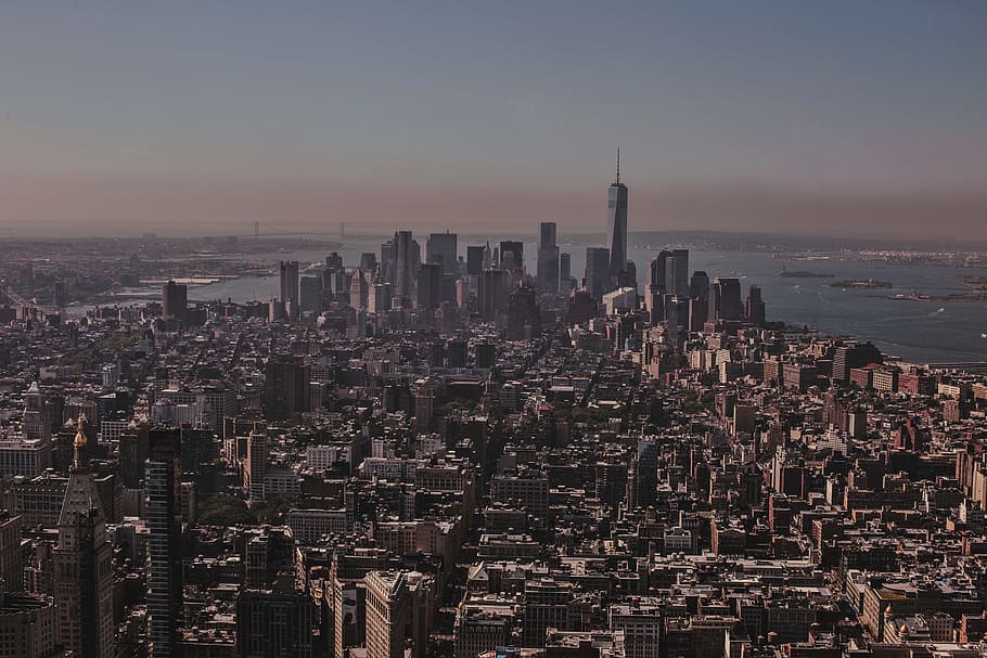 architecture, building, infrastructure, sky, skyscraper, tower HD wallpaper