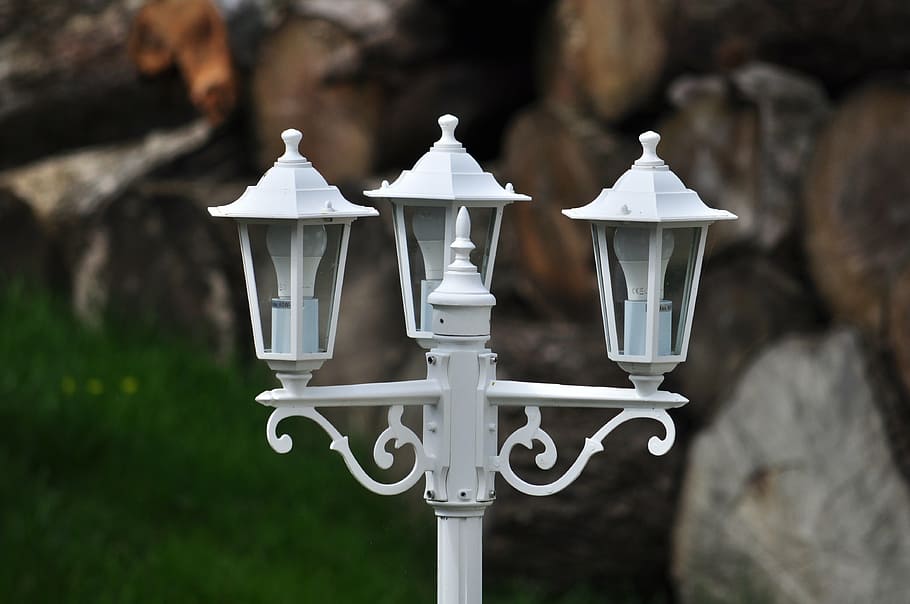 lamp post, light, outside, old, streetlight, bulb, streetlamp, HD wallpaper