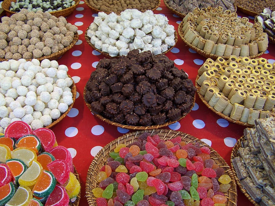 Sweets, Cake, Dessert, variation, food and drink, no people HD wallpaper