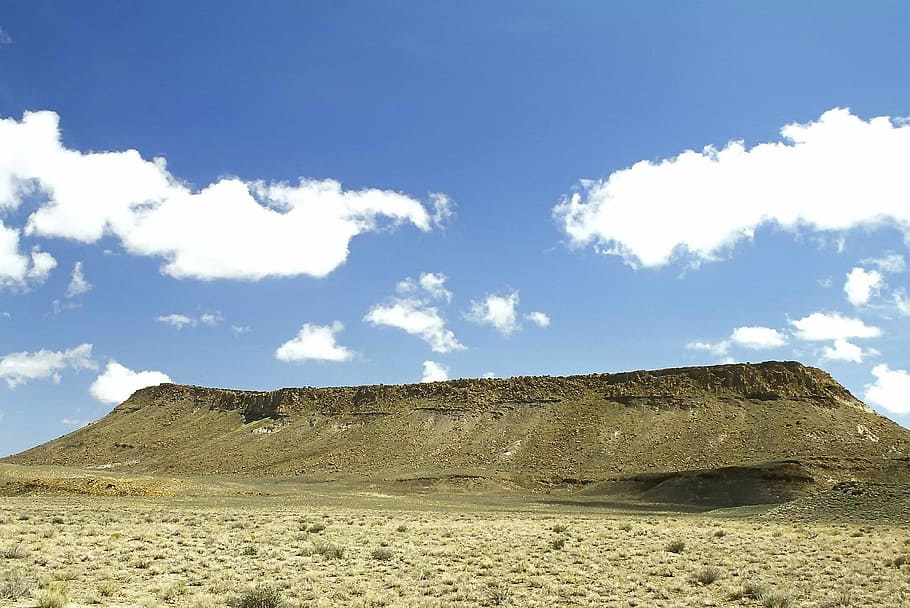 Nevada, Landscape, Scenic, Clouds, sky, mountains, plants, nature HD wallpaper