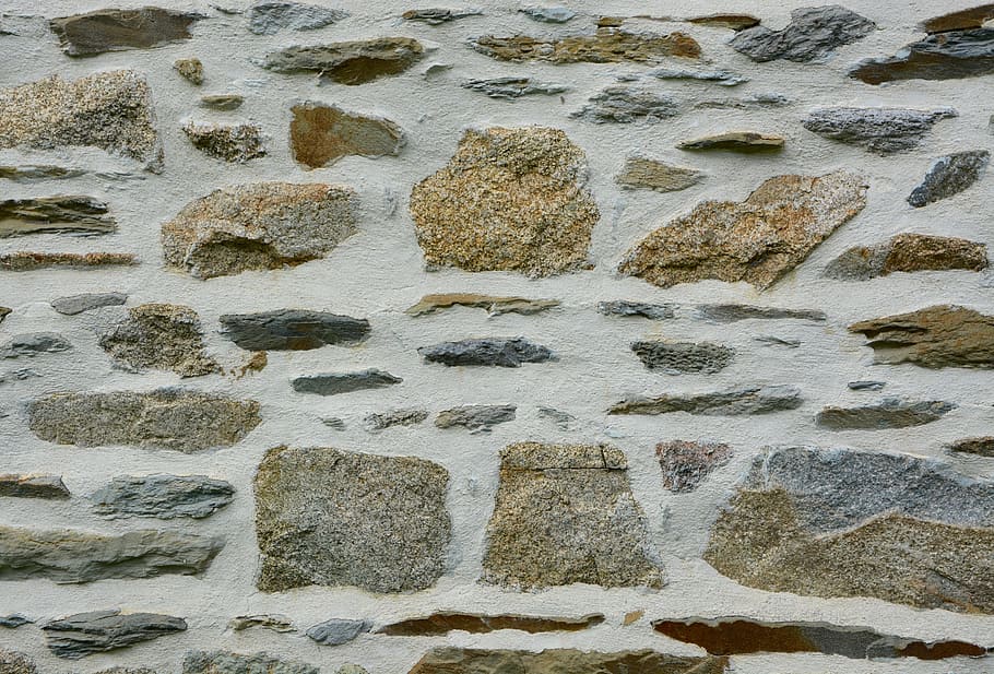 stone wall, wall separation, architecture, joints lime, decoration HD wallpaper