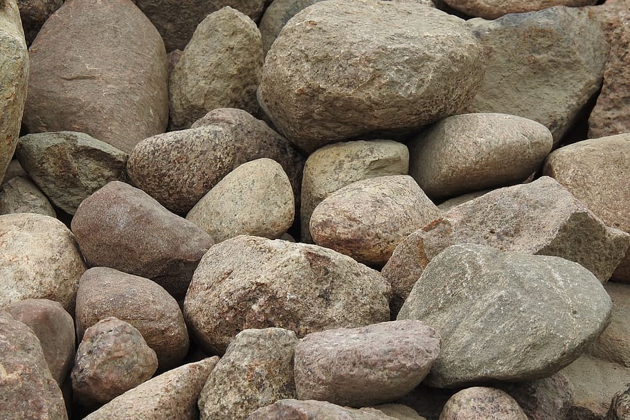 stone, rock, batch, granite, wallpaper, the background, pebbles HD wallpaper