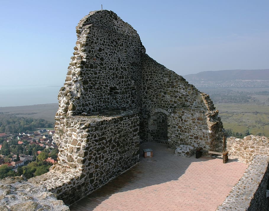 Castle, Rom, Hungary, history, ancient, no people, architecture HD wallpaper
