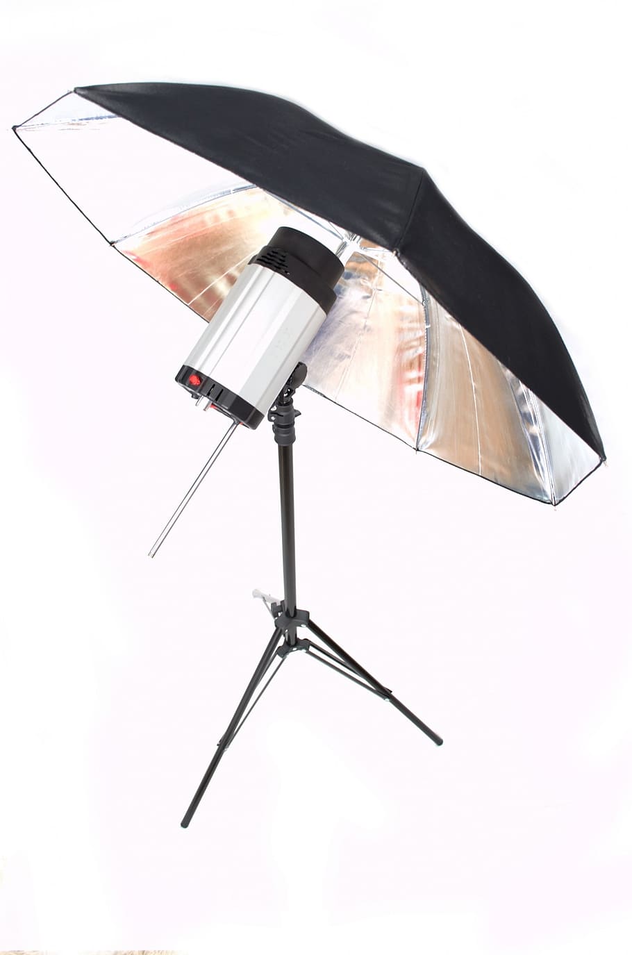 studio, equipment, white, isolated, background, umbrella, bulb HD wallpaper