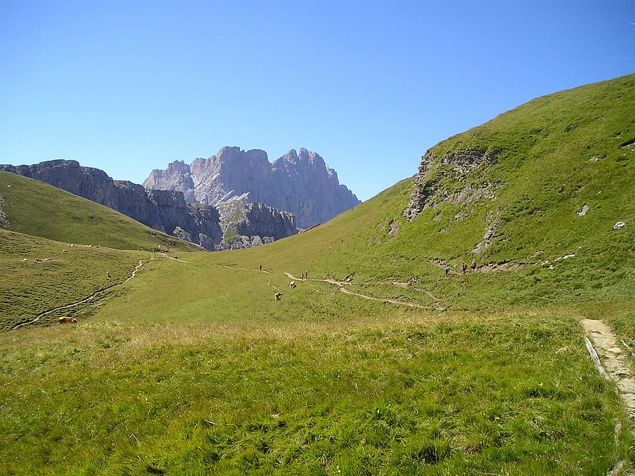 Geisler, Range, Dolomites, Hiking, geisler range, mountains, HD wallpaper