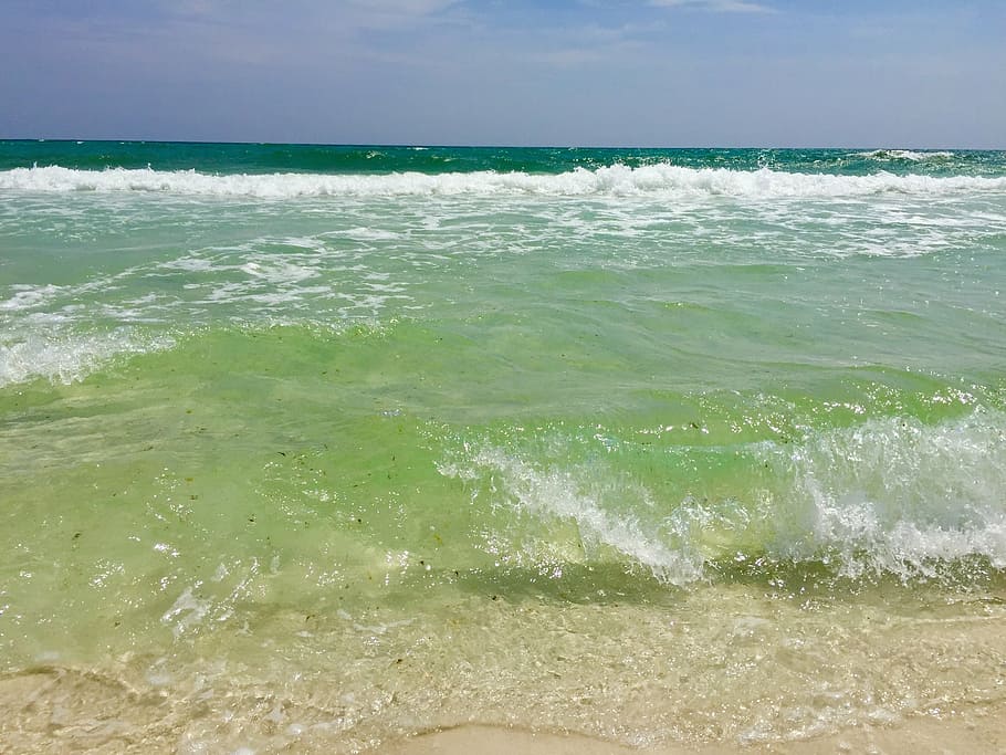 beach, sand, summer, ocean, sea, water, vacation, tropical HD wallpaper